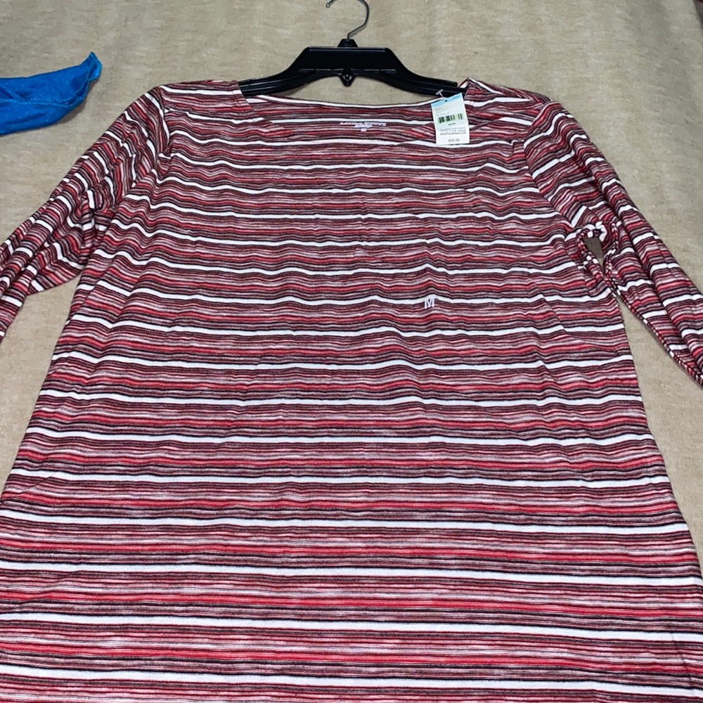 NWT Missys Medium Laura Scott Long Sleeved Top